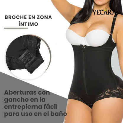 CurvySculp Con tiras o strapless: una faja para cada outfit - Faja Media-Alta Compresión.