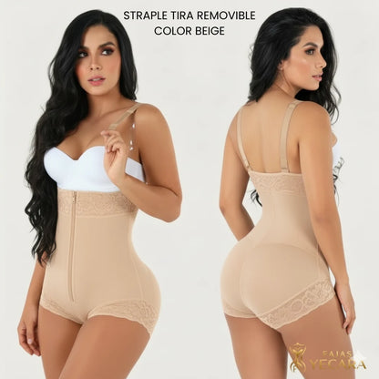 CurvySculp Con tiras o strapless: una faja para cada outfit - Faja Media-Alta Compresión.