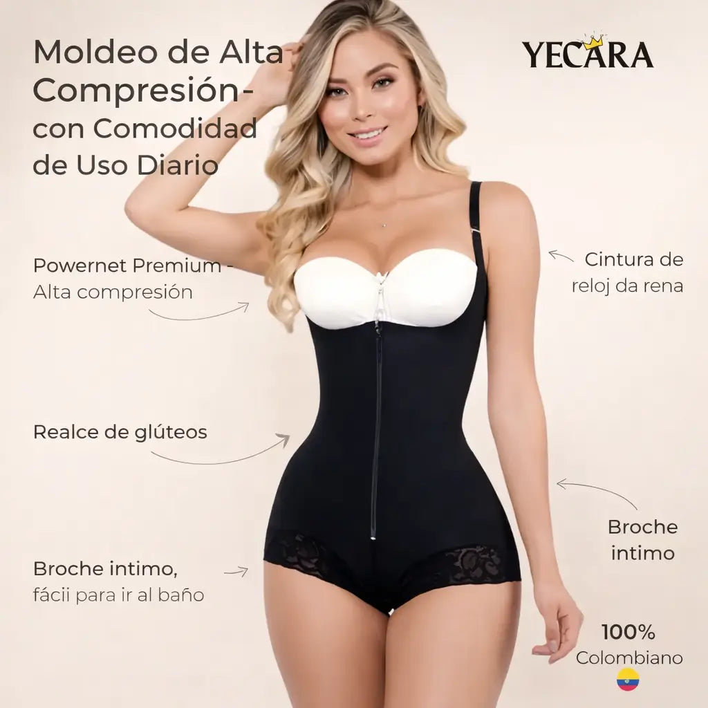 Delux Sculp Tira Delgada - Faja Cachetero Alta Compresión.