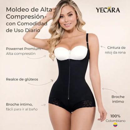 Delux Sculp Tira Delgada - Faja Cachetero Alta Compresión.