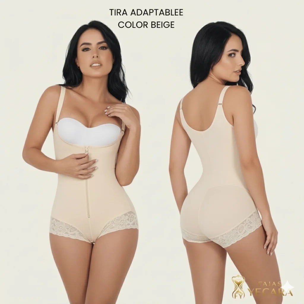 CurvySculp Con tiras o strapless: una faja para cada outfit - Faja Media-Alta Compresión.